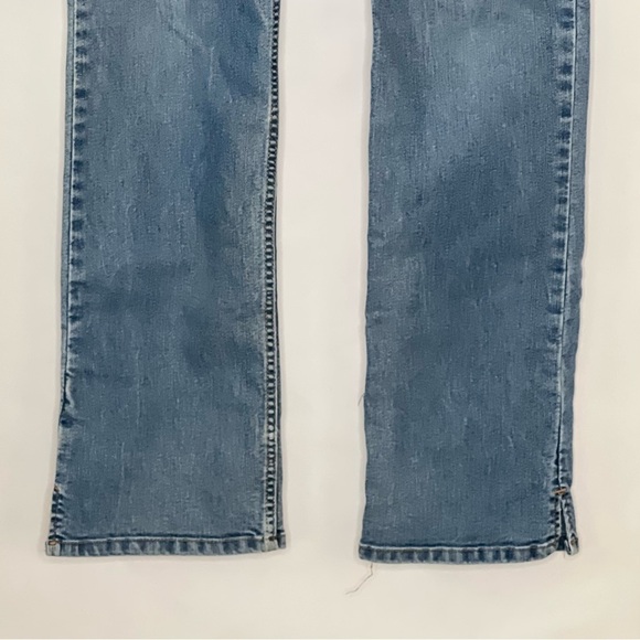 Cruel Girl Sz 9 XLong Cowgirl Jeans Boot Cut Medium Wash Denim - Picture 6 of 9